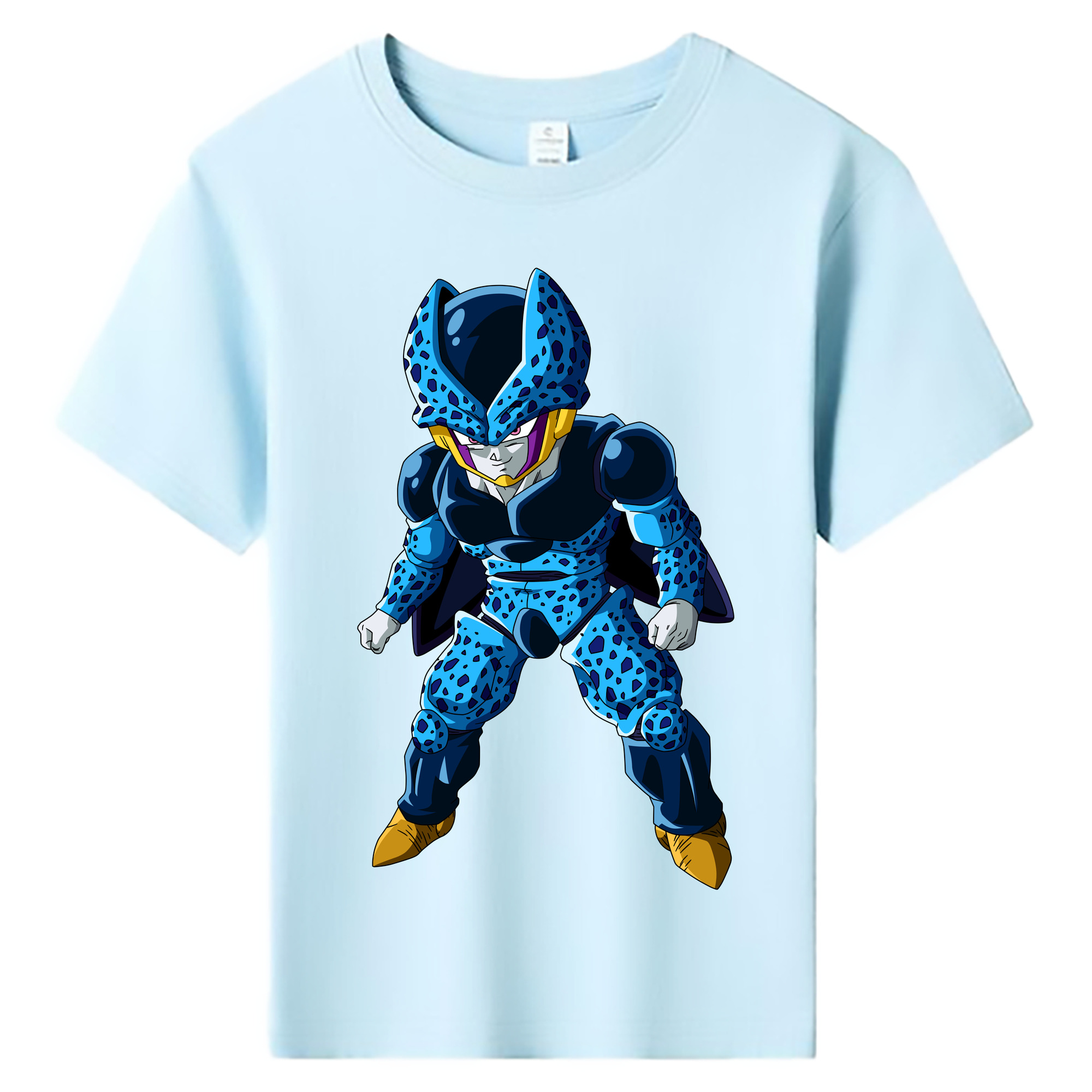 （画像用） ドラゴンボール セル DRAGON BALL Cell 綿100％キッズTシャツ（フロントプリント）